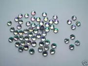 1000 4mm AB Round Flat Back Rhinestone