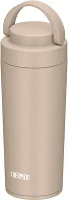 THERMOS Water Bottle Vacuum Insulated Portable Tumbler with Carry Handle 420ml C