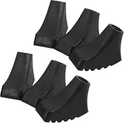 6pcs Hiking Pole Tips Replacement Trekking Pole Accessories Anti-Slip Ends for Walking Sticks Walking Canes Crutches End Caps