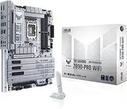 ASUS TUF Gaming Z890-PRO WiFi Intel ATX Motherboard, 16+1+2+1(80A) Power Stages, DDR5, PCIe 5.0 w/Full Support for Next-gen GPUs, 2xUSB4, Front USB 20Gbps w/PD Fast Charge, 4xM.2 Slots, Wi-Fi 7