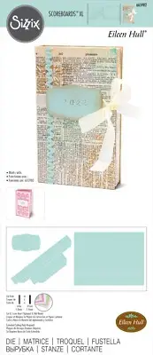 Sizzix Skinny Mini Book Box ScoreBoards XL Die 1pc by Eileen Hull