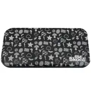 Old Skool Travel Hard Shell Carrying Case Pouch for Nintendo Switch - BLACK
