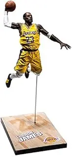 NBA 2K19 McFarlane Lebron James 7 Figurine 20th Anniversary Edition Action Figure
