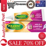 Polident Power Max Hold + Comfort, Adhesive Cream for Dentures & Partials | AU