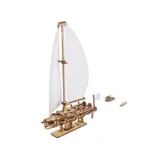95pc U-Fidgets Ocean Beauty Yacht Mechanical DIY Wooden 3D Puzzle/Model Set 14+