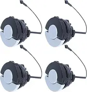 4Pcs Gas Fuel Cap for STIHL MS192T MS200 MS250 MS290 MS380 MS381 MS390 MS391 MS440 MS441MS460 MS880