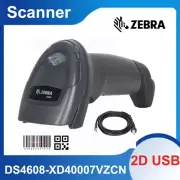 Zebra DS4608-XD40007VZCN Area-image USB 2D Handheld Barcode Scanner with Cable
