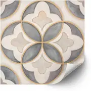 [Namly Design] Tiles Sticker - Abstract geometric pattern / 04 / Set of 24