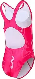 [J·E Sterguard] J.E Sterguard Athletic Girls' One Piece Swimsuit Have Removable Bra Padded and Lining Girls Bathing Suits Size 4t-14