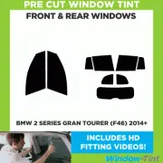 For BMW 2 Series Gran Tourer (F46) 2014+ Full Pre Cut Window Tint Kit Film Film
