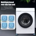 Stand Leg Base Dryer Refrigerator Base Rubber Mat Washing Machine Pad Feet Pad