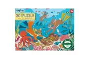 20pc eeBoo Jigsaw Puzzle 28x38cm Deep Sea Treasure Play Educational Game 3+
