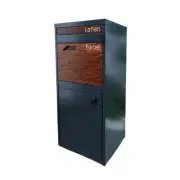 Parcel Box Letter Box Package Drop Slot MailBox Security Lock Storage