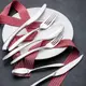 刀叉勺套件 costa不銹鋼西餐餐具 創意餐刀叉子勺子牛排刀套裝