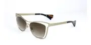 Alyson Magee AM7011 407 Men's Sunglasses Gold Size 54