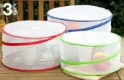 3 FOOD COVERS POP UP MESH CAMPING PICNIC BBQ COLLAPSIBLE CARAVAN 0009 RV PARTS