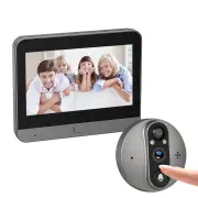 NNEOBA WiFi Smart Peephole Camera Doorbell