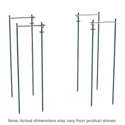 Metro TTE18K3 Top-Track Stationary End Unit Kit for 18" Wide Super Erecta Wire