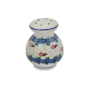 Polish Pottery Parmesan Shaker 4" Ceramika Artystyczna Ladybird Hapiness