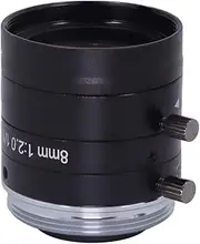 FA 8mm Machine Vision 1/1.8" Fixed Focus Lens Industrial Camera C-Mount Lens