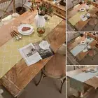 Table Runner Placemets Tassel Dining Table Cloth Cover Home Party Decor