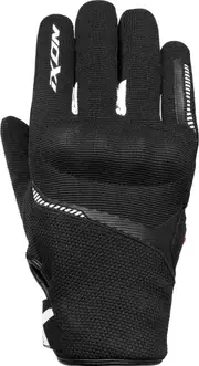 Ixon Pro Blast Ladies Motorcycle Gloves, black-white, Size XL for Women Black White