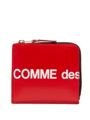 [COMME des GARCONS WALLET] 巨大徽標 L 拉鍊