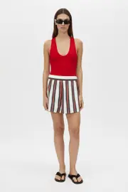 Gaia Cotton Short in Gaia Stripe - CAMILLA AND MARC® C&M