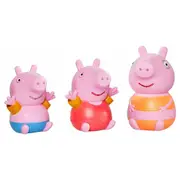 3PK Tomy Peppa Pig Squirters Water Baby Bath Time Water Spraying Toy 18m+ Asst.
