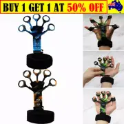 Therapy Finger Exerciser Strength Gripper Forearm Strengthener Trainer Hand Grip