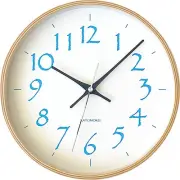 KATOMOKU plywood wall clock 20 sweep (continuous second hand) km-119LB φ252mm
