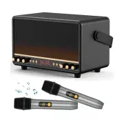 2024 Smart Karaoke Machine for Adults, Karaoke Bluetooth Speaker with 2 Wirel...