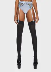 [Playful Promises] Mayla Floral Embroidered Suspender