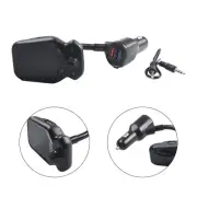 Car Radio Adapter with Wireless FM Transmitter USB Charger for Music Player