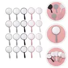 25 Pcs Mirror with Handle Portable Handheld Compact Woman Travel