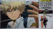 Bakugo Katsuki Hero Plaza Acrylic Keychain Clear File Set My Hero Academia