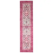 Country Vintage Inspired Rubellite Table Runner 160x43cm