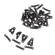 32 Set Sewing Hook and Eye Closure – Pants Clasp - Clothing Hook Fasteners - ...