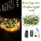 5/10/20ft Green Copper Wire Fairy Lights String for Indoor Outdoor