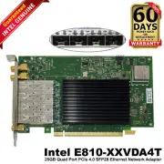 Dell Intel E810-XXVDA4T Quad-Port 25/10GbE SFP28 Network Adapter J5H9G WK9RR