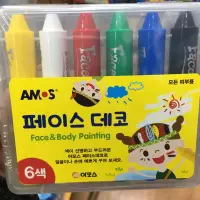 在飛比找蝦皮購物優惠-正韓🇰🇷 韓國AMOS無毒水蠟筆🖍️