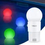 Solar Pool Floater Light Chlorine Dispenser RGB LED Color Changing Solar Powered UV Resistant Large Tablet Capacity Pool