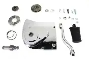 Kick Starter Conversion Kit Chrome fits Harley Davidson 22-0459