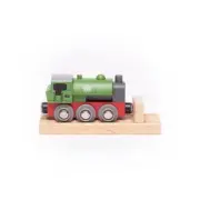 BigJigs - GWR Saddle Engine - Wooden Railway Magnetic Toy Train (BJT494)