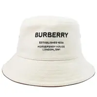 在飛比找momo購物網優惠-【BURBERRY 巴寶莉】英系簡約經典LOGO素雅時尚漁夫