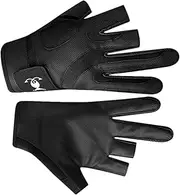 Fishing Finger Gloves Men | Three Finger Unisex Elastic Band Gloves | Adjustable Elastic Band Mittens For Cycling, Photography And Hunting