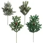 1Pc Artificial Pine Branches Needle 4 Type 48-51cm DIY Garland Xmas Embellishing