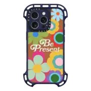 iPhone 16 Pro Ultra Bounce Case MagSafe Compatible Be Present by Quotes by Christie