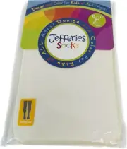 Jefferies Socks Girls Jr Miss Ivory Pantyhose Size 8-10 yr Pageant