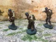 W.Britain WW2 US 1st Division "BIG RED ONE" - Three Man Set - 17252 - MIB